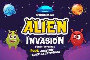 Alien Invasion Font Review for Makers and Crafters