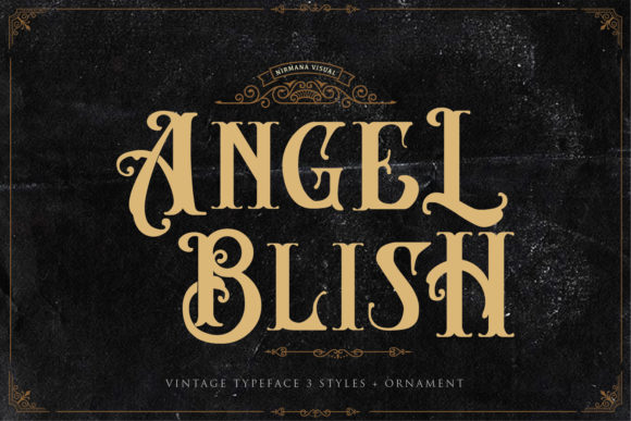 Angel Blish Family: A Font for Elegant Brand Stories