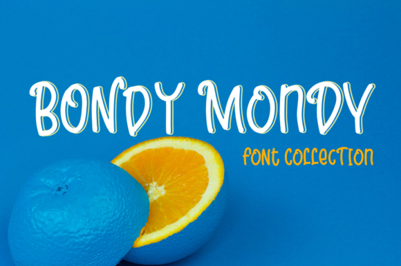 Bondy Mondy Family: A Font Designed for Editorial Storytelling