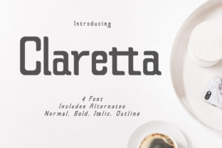 Claretta Family: A Modern Font for Digital Branding