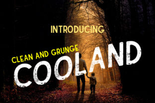 Cooland: A Typographic Voice for Calm and Retro Editorial Moments