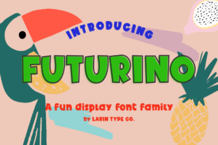 Futurino Family: A Font That Adds a Playful Twist to Brand Identity