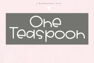 How the One Teaspoon Font Can Bring Consistent Personality to Your Business