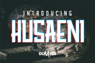 Husaeni: A Modern Font for Modern Marketing