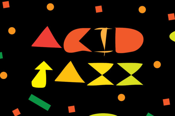 Jazz Acid: The Avant-Garde Typeface for Editorial Experimentation