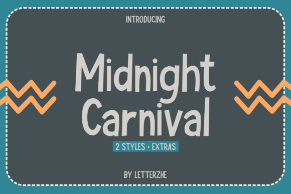 Midnight Carnival: A Font Designed for Digital Attraction