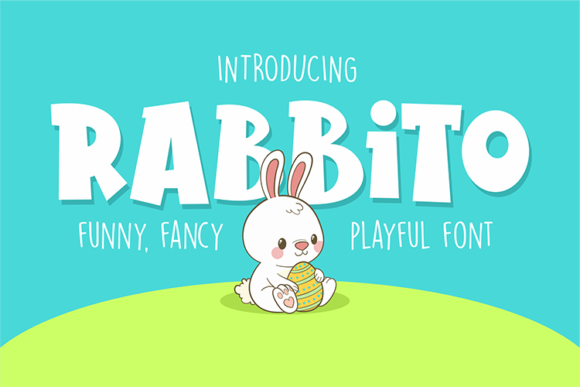 Rabbito: A Playful Display Font for Creative Branding