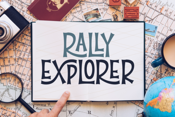 Rally Explorer: A Display Font with Purpose