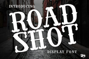 Road Shot: A Display Font for High-Impact Marketing