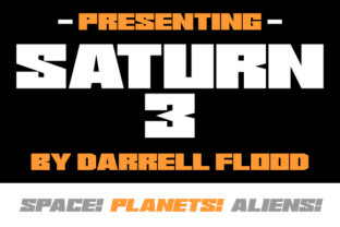 Saturn 3: A Display Font Built for Character and Craft
