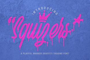 Squizers: A Modern Display Font for Bold Creative Work