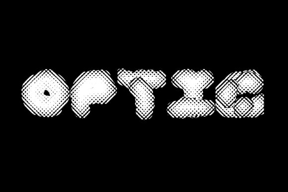 Testing Optic: A Display Font for Digital Personality