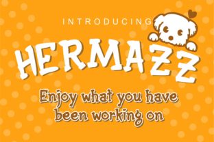 The Hermazz Font: A Modern Display Typeface for Bold Branding