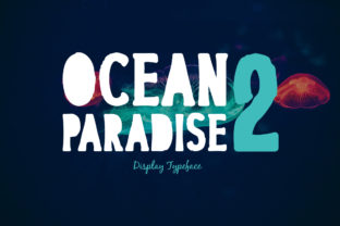 Using Ocean Paradise 2 Font for Creative Product Design