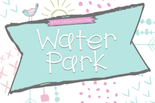 Water Park: A Whimsical Display Font for Modern Web Design